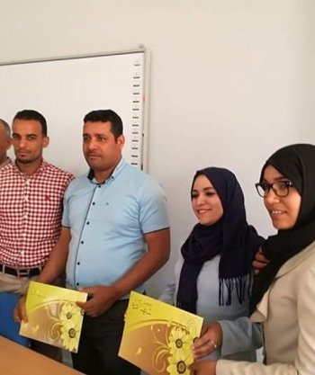 ورشة تدريبية بجامعة الوادي بالجنوب الجزائري