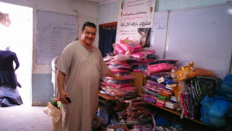 حملة 1001حقيبة للتلاميذ الأيتام تحقق مبتغاها