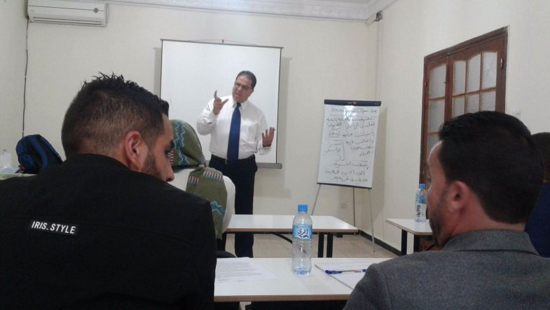 اختتام دورة المراسل الرياضي