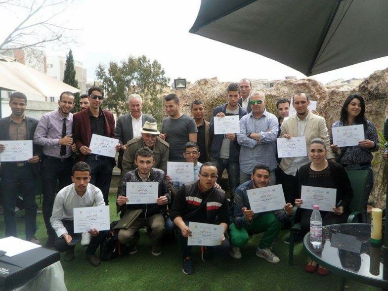 إنهاء دورة في الإعلام الرياضي